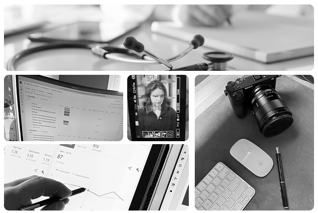equipe da agência de marketing médico Make Of